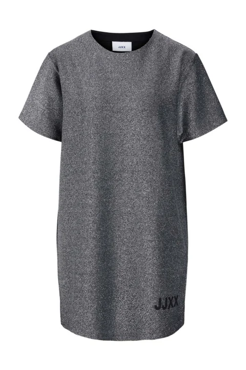Рокли Jxannabel Ss Loose Every Glitter Dress 12221900 14-5002 TCX Silver