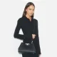 Дамска черна чанта Medium Eleanor TORY BURCH — снимка 5