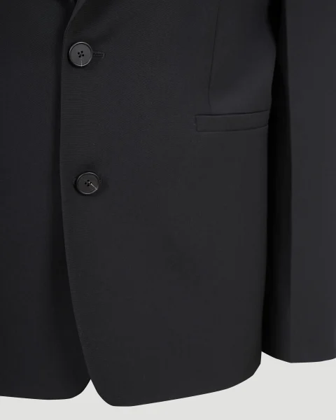 Slim Fit Jacket in Black — снимка 3