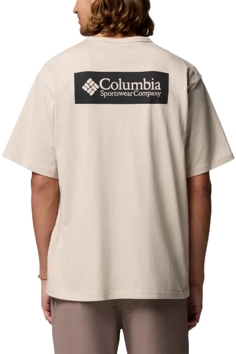 T-Shirt CSC Heavyweight Iconic 2155061 278 dark stone, csc box logo — снимка 2