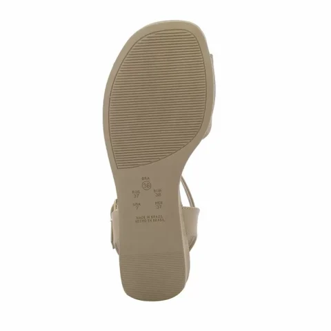 Дамски Сандали На Платформа RAMARIM – 2470404 ALMOND/ALMOND — снимка 4