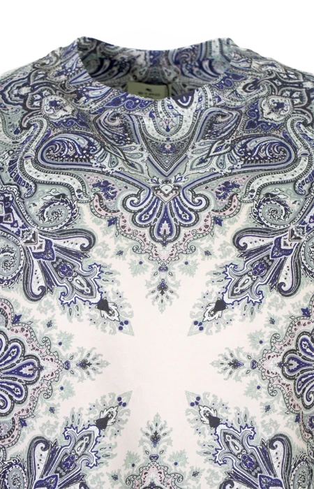 Paisley Print T-Shirt — снимка 2