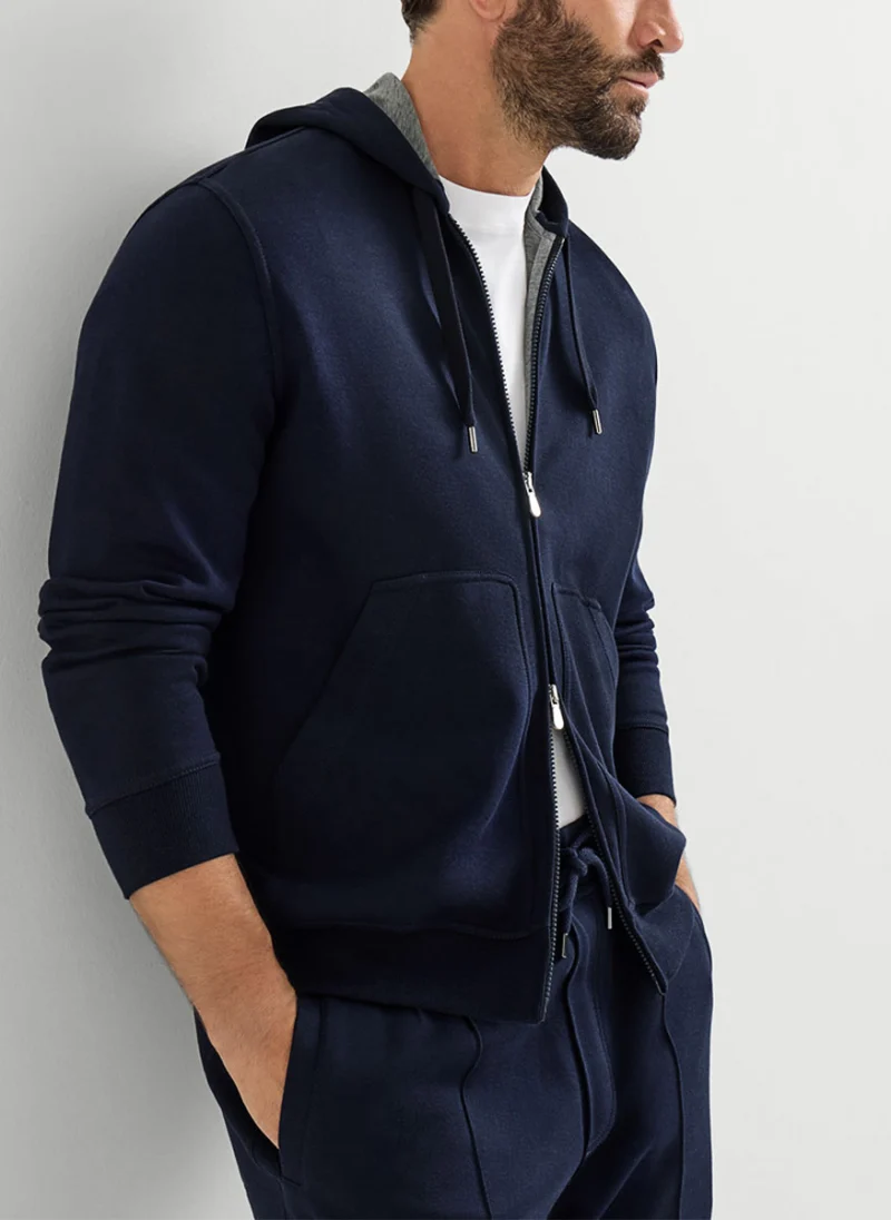 Суитшърт с качулка Brunello Cucinelli — снимка 2