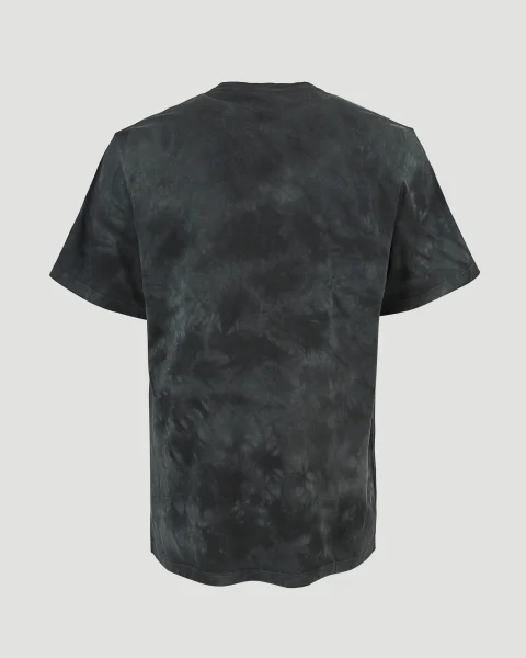 Washed Dye T-Shirt in Black — снимка 2