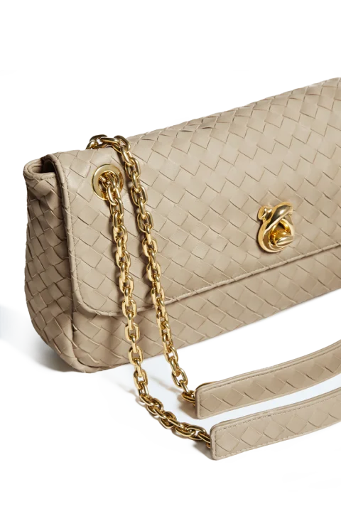 Madison Shoulder Bag in Ecru — снимка 5