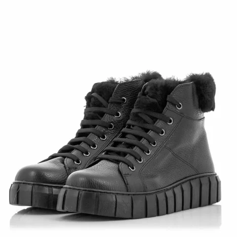 Дамски Спортни Боти CARLO FABIANI – 447.2037K BLACK FLOATER — снимка 3