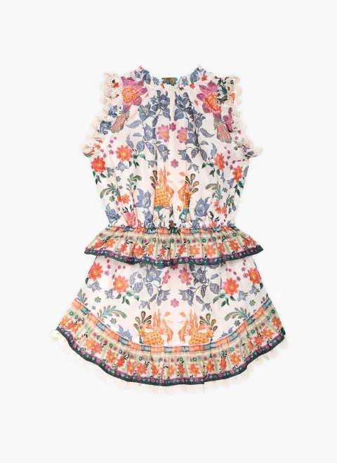 Блуза с принт Zimmermann Kids — снимка 2