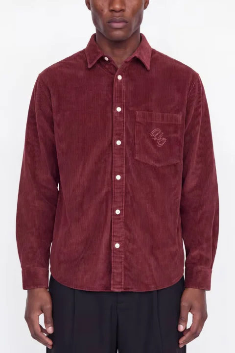 Риза Jorfrederiksberg Overshirt 12298514 19-1526 TCX chocolate truffle — снимка 2