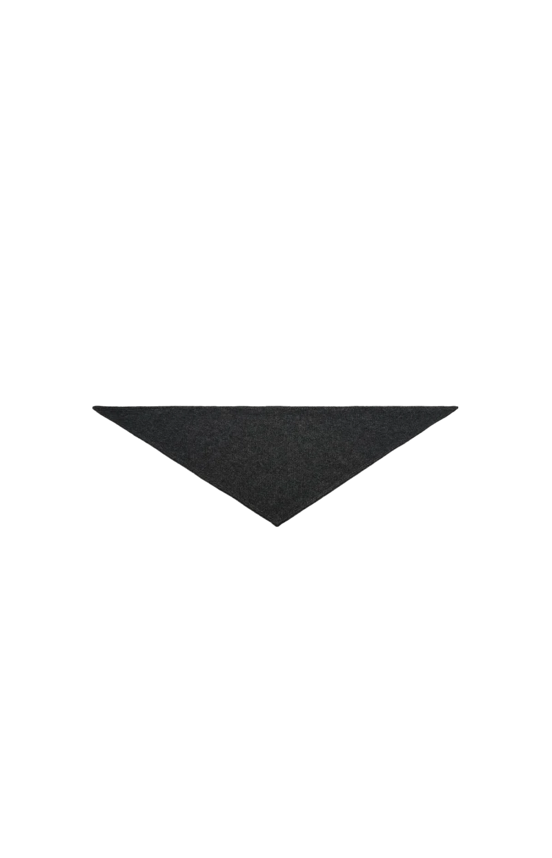 Pyrite Scarf in Charcoal Melange