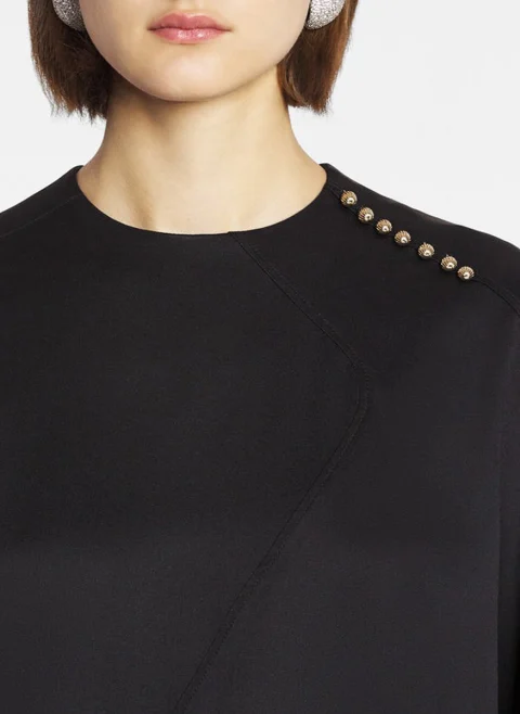 Сатениран топ 'Cape Style' Lanvin — снимка 4