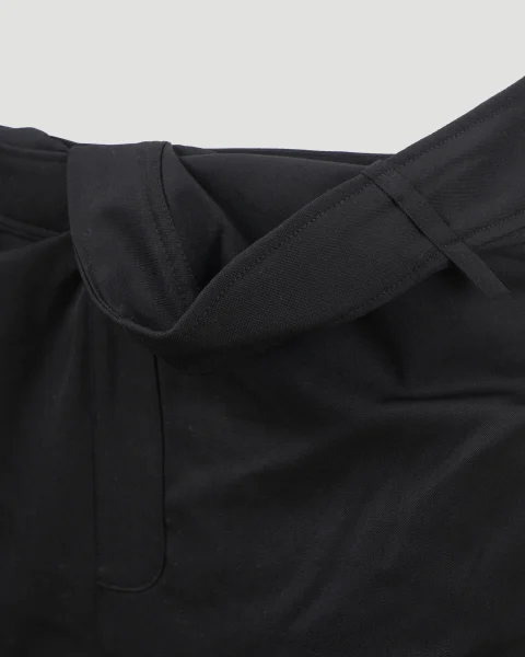 Twisted Mini Skirt in Black — снимка 7