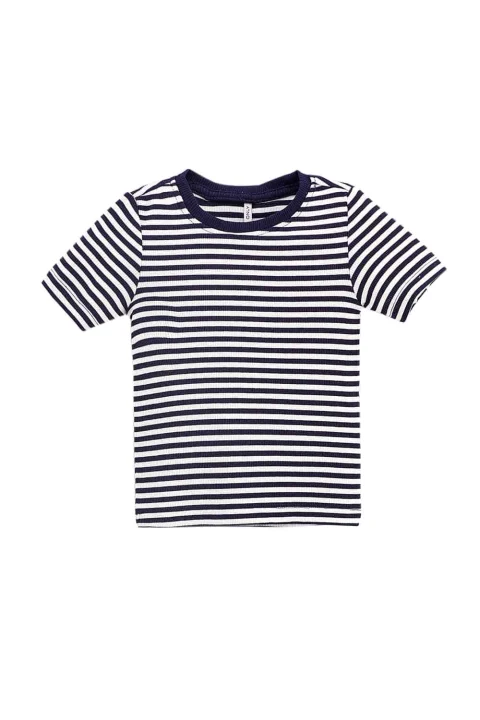 Детски Top Komjosse S/S O-Neck Top Jrs 15253850 19-3815 tcx evening blue