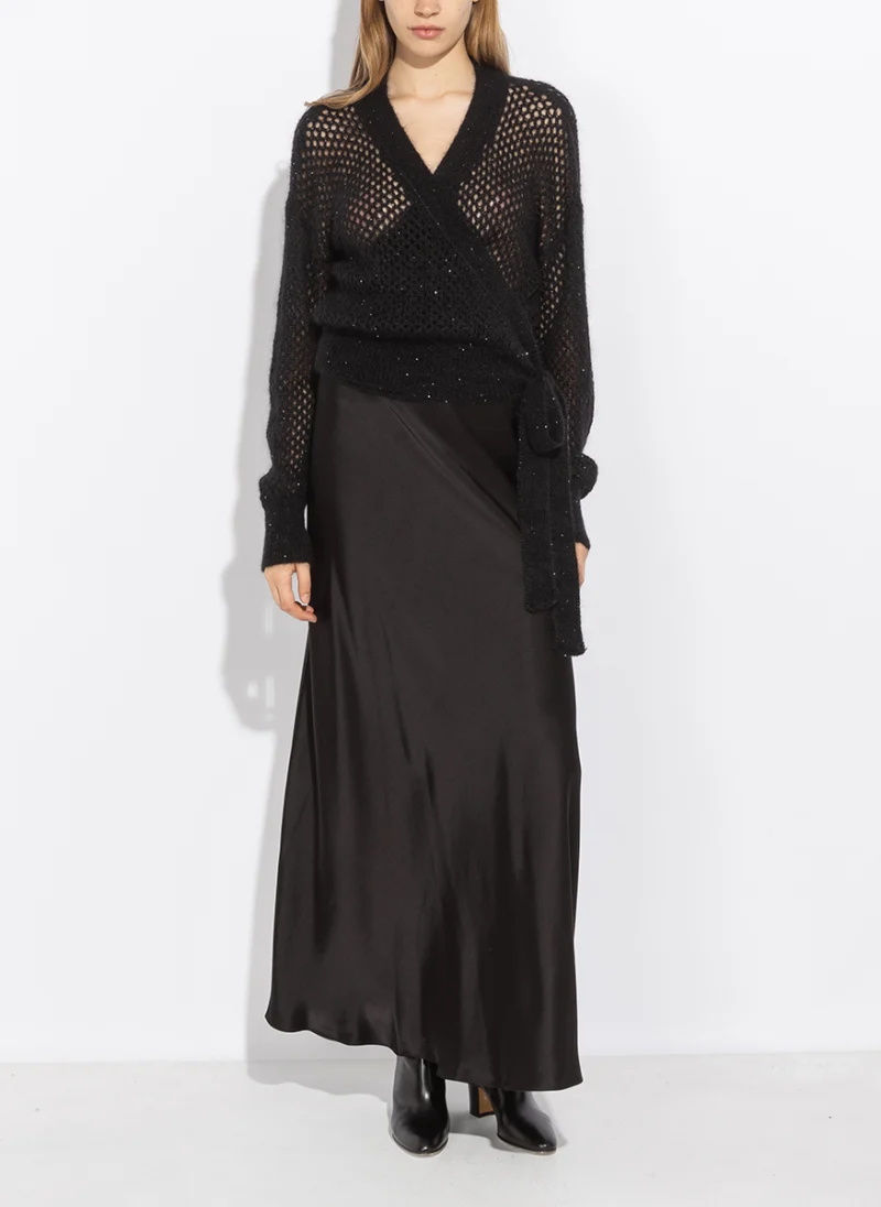 Жилетка с пайети 'Wrap style' Liviana Conti