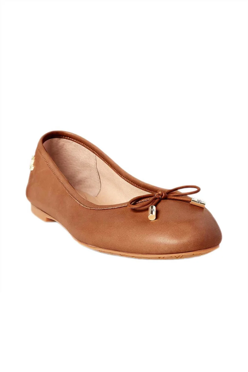 Балерини Jayna-Flats 802940603002 deep saddle tan — снимка 2