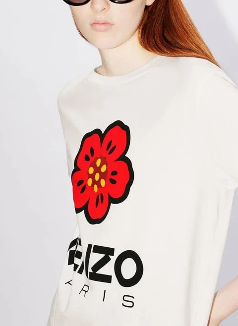 Тишърт с принт 'Boke Flower' Kenzo — снимка 8