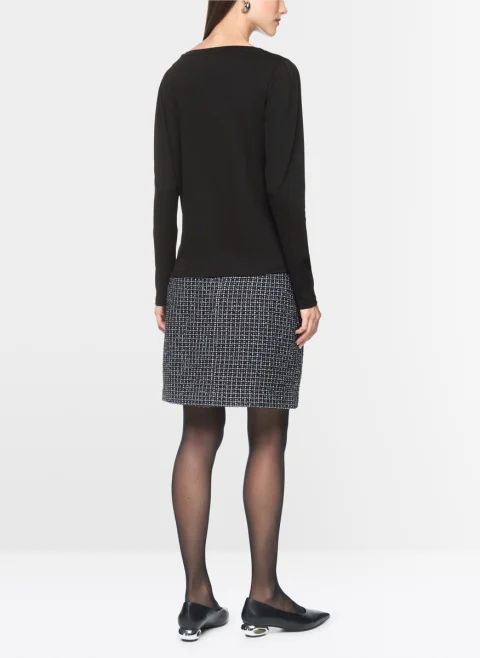 Блуза с декоративни кристали Marc Cain Collections — снимка 3