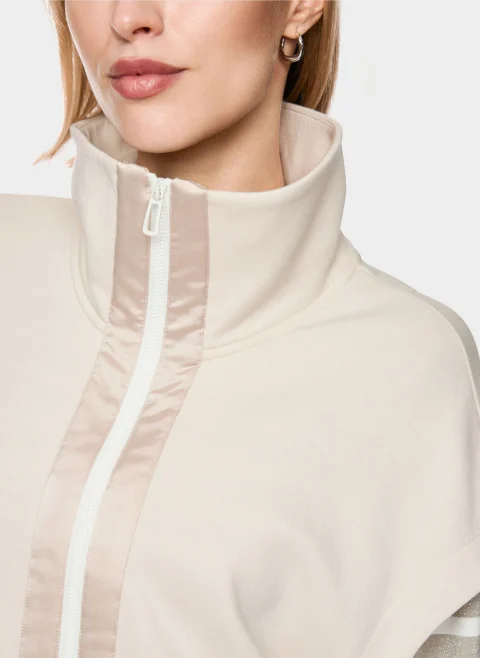 Елек със сатениран мотив Marc Cain Sports — снимка 4