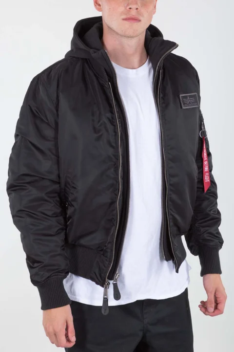 Яке MA-1 D-Tec 183110 515 black/black — снимка 2