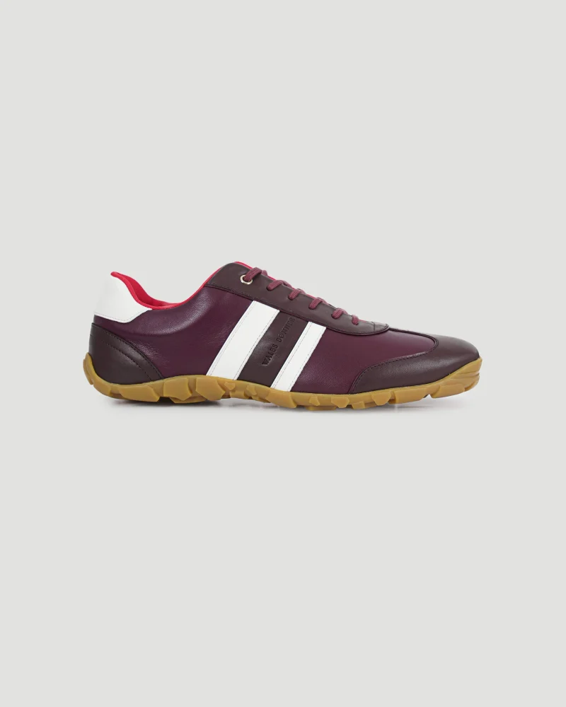 Men's The Cadence Sneaker in Burgundy