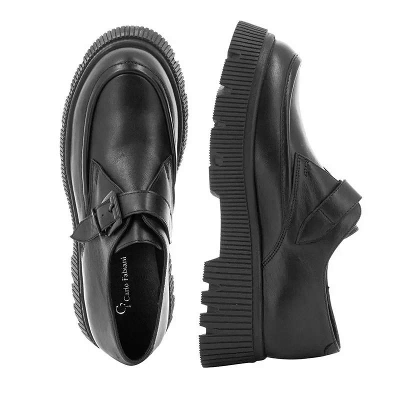 Дамски Ежедневни CARLO FABIANI – 24815 BLACK — снимка 5