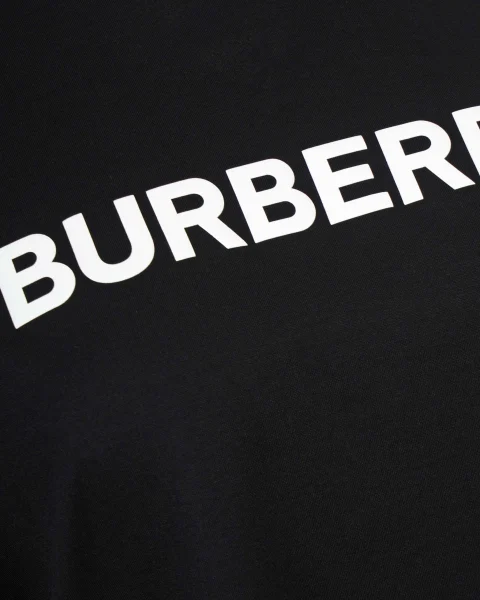 Black T-Shirt with Logo — снимка 2