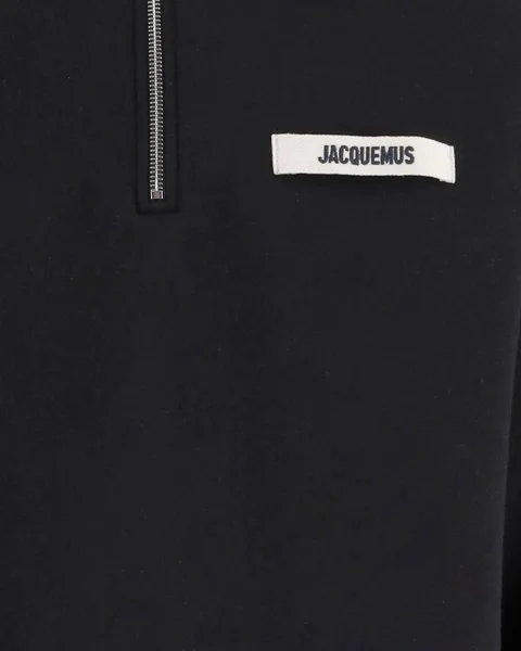 Gros Grain Sweatshirt in Black — снимка 2