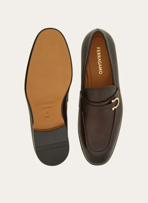 Мокасини с орнамент 'Gancini' Ferragamo — снимка 6