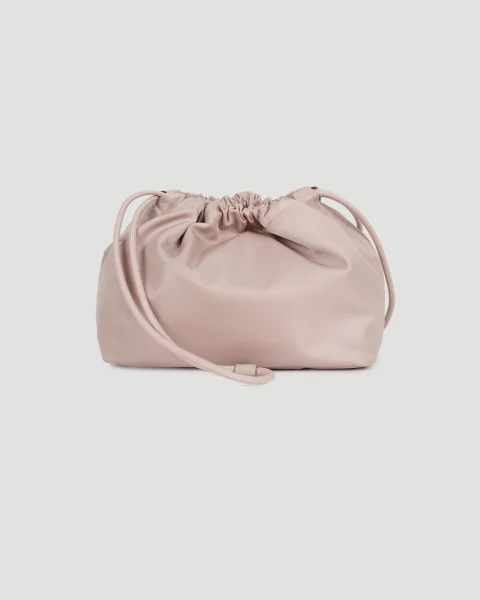 Reversible Horseshoe Drawstring Pouch in Pink — снимка 2