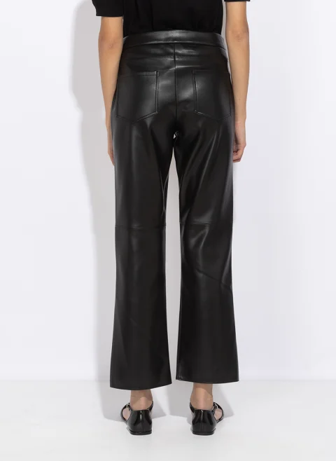 Панталон с кожен ефект 'S Max Mara Smmsublime — снимка 3