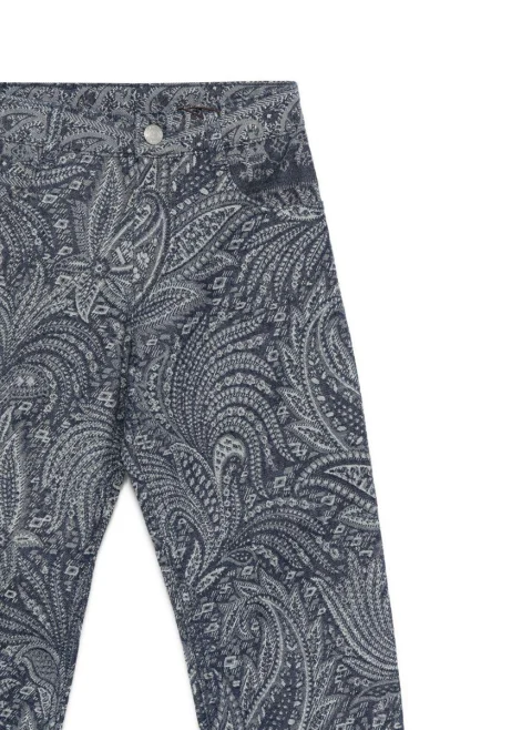 Деним 'Paisley' Etro Kids — снимка 3