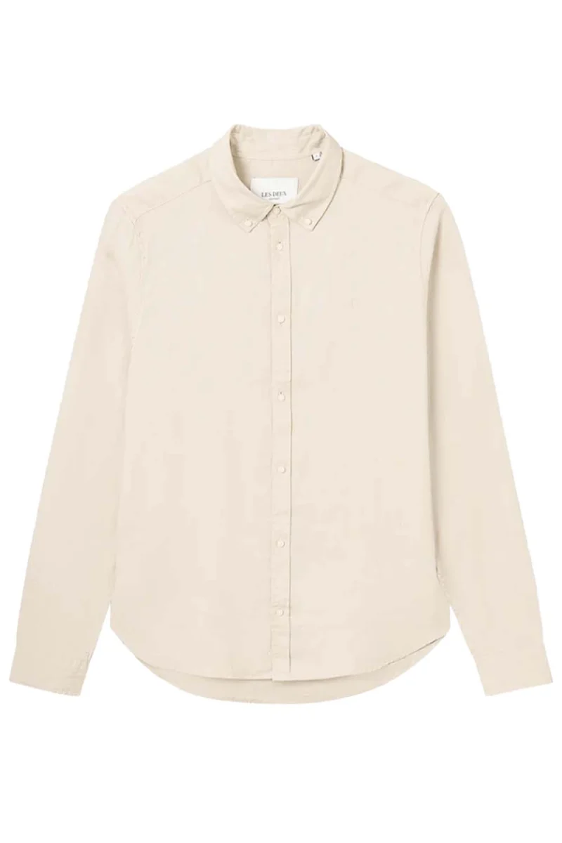 Риза Kristian Linen B.D. LDM410150 815815-light sand