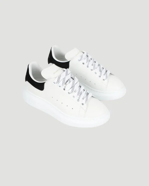 Oversized Sneaker in White and Black — снимка 2