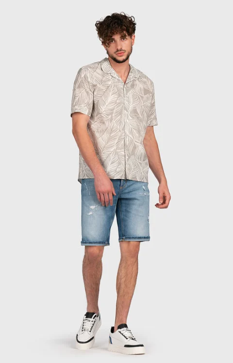 Памучна риза HONOLULU — снимка 2