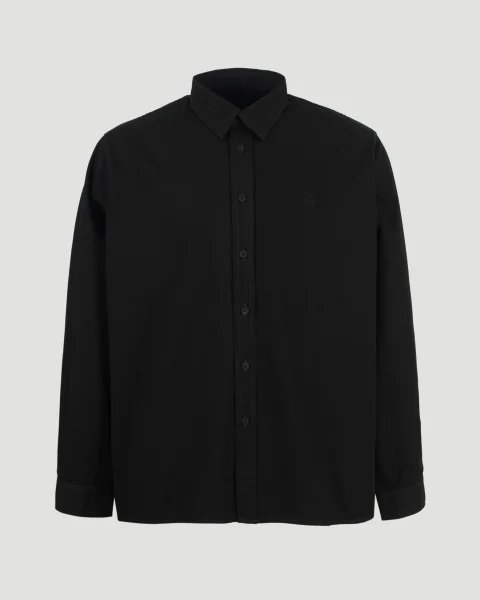 Cotton Shirt in Black