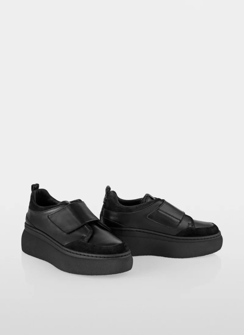 Кецове с детайли от велур 'Modern trainers' Marc Cain Sports — снимка 2