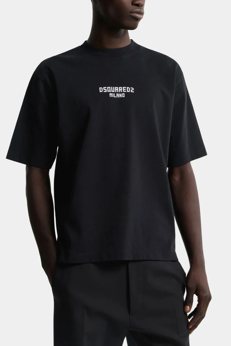 T-Shirt S74GD1521D20106 900 black — снимка 2