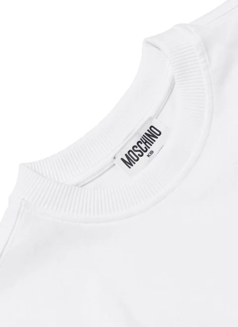 Тишърт с принт Moschino Kids — снимка 3