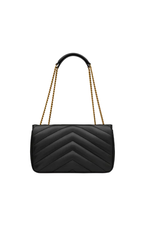 Medium Loulou in Matelassé Lambskin — снимка 3