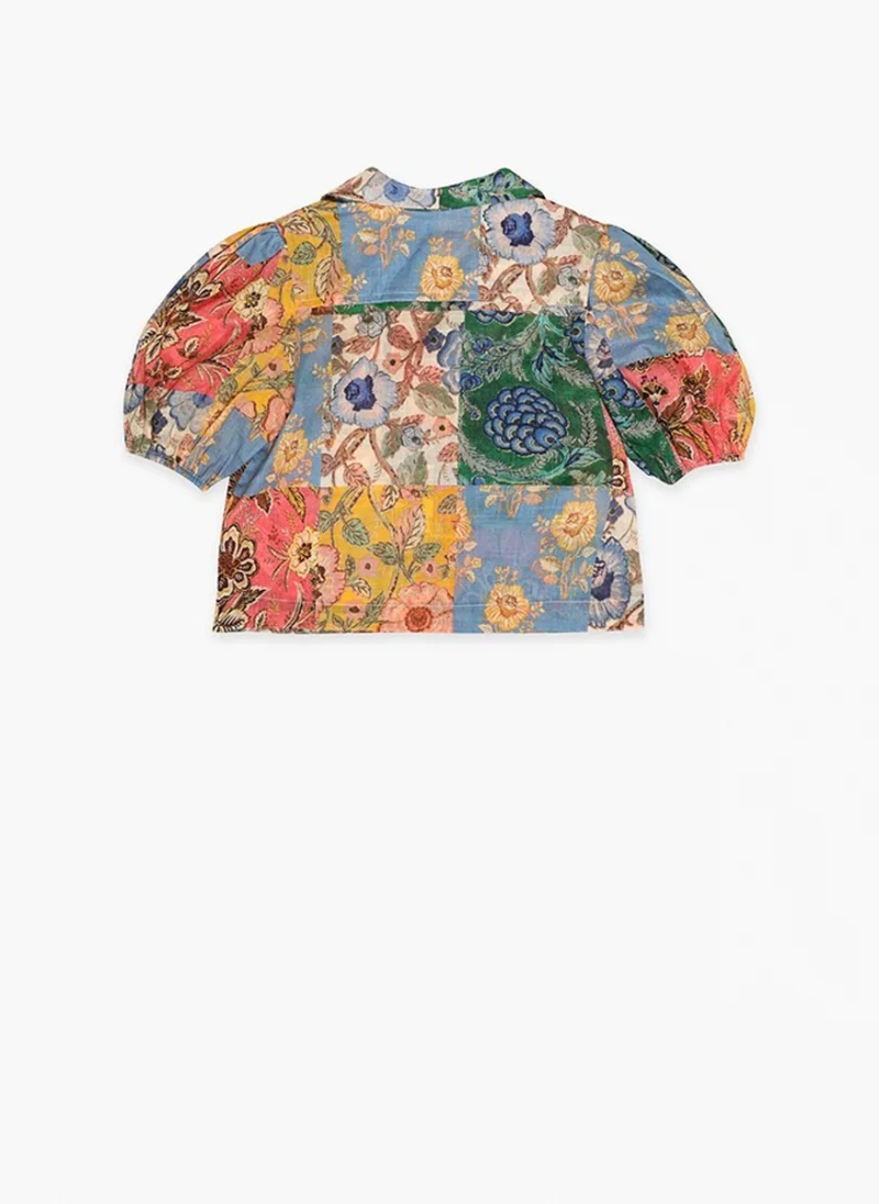 Риза 'Floral Patchwork' Zimmermann Kids — снимка 3