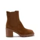 Дамски кафяви боти Casadei — снимка 2