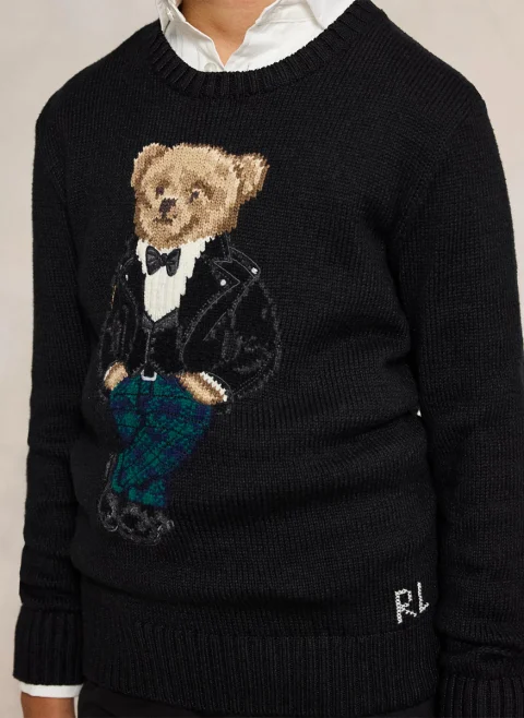 Пуловер 'Polo Bear' Ralph Lauren Kids 6-14 — снимка 2