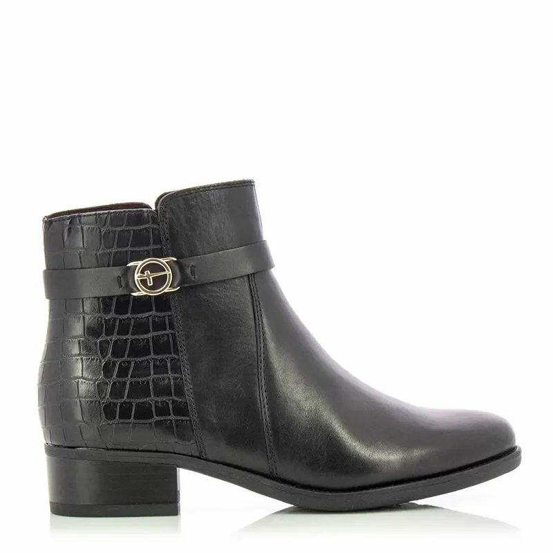 Дамски Равни Боти TAMARIS – 1-25047-41 001 BLACK