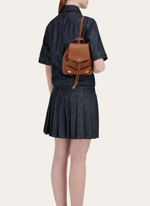 Мини кожена раница Ferragamo — снимка 6