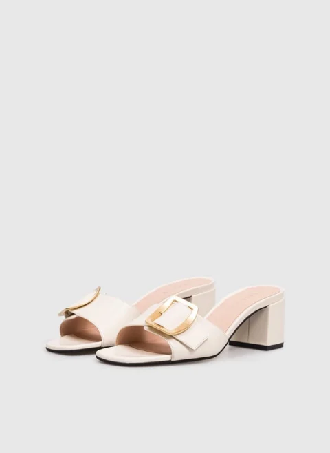 Кожени чехли на ток Bally — снимка 2
