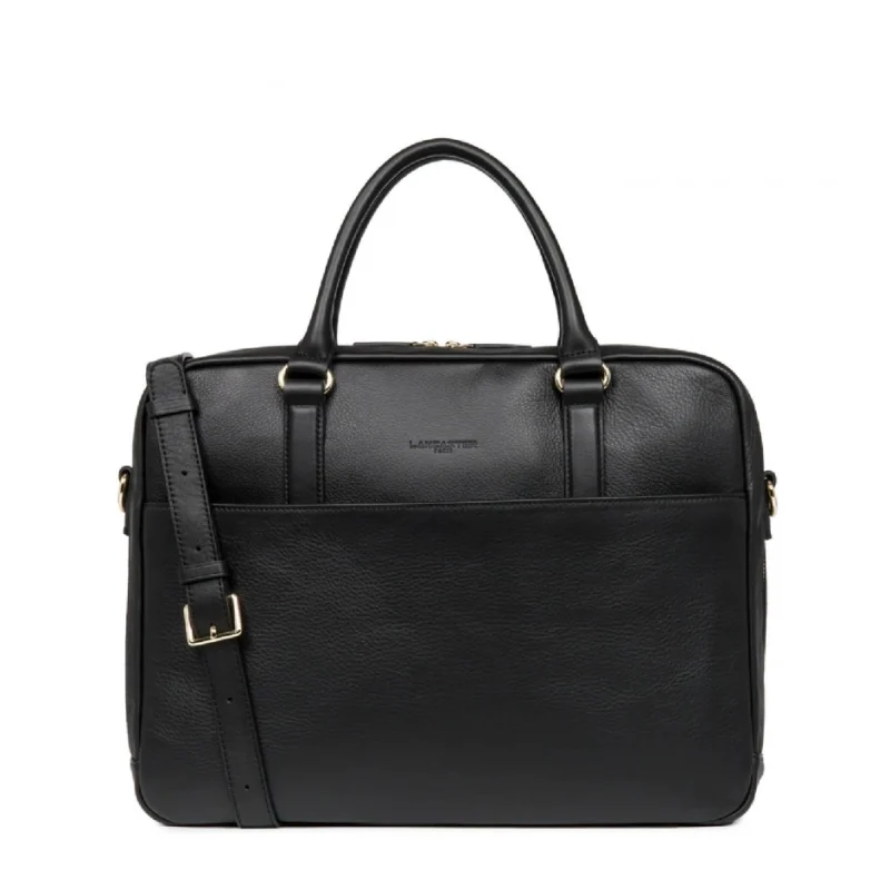 Дамска черна бизнес чанта Mademoiselle Business LANCASTER