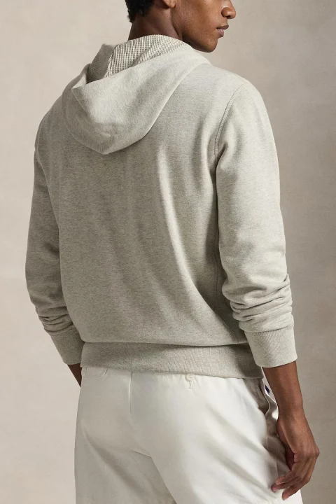 Жилетка Ls Fz Hood-Long Sleeve 710548546002 050 light/pastel grey — снимка 2
