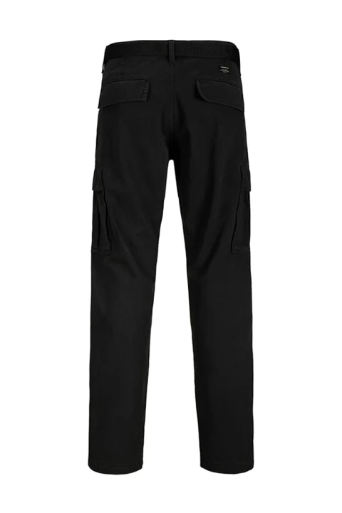 Панталон Jpstkane Hudsoned Cargo 12298990 C-N10 black — снимка 2
