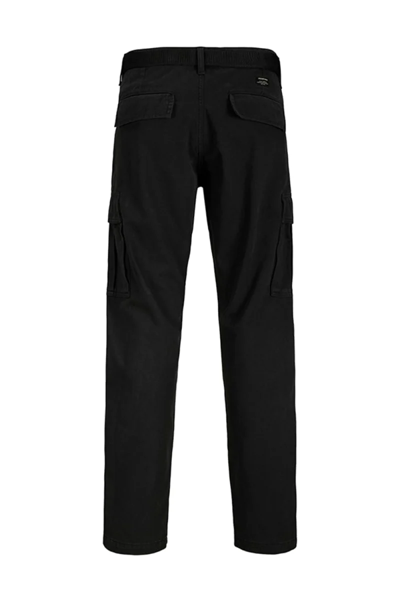 Панталон Jpstkane Hudsoned Cargo 12298990 C-N10 black — снимка 2