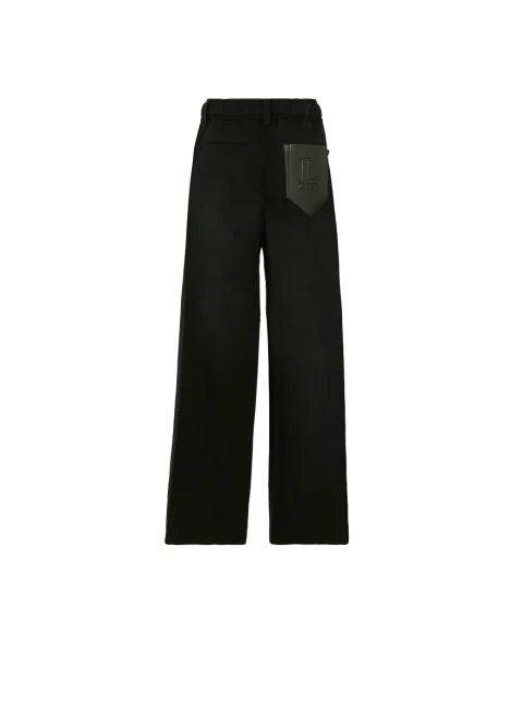 Панталон с вълна Lanvin Kids — снимка 2