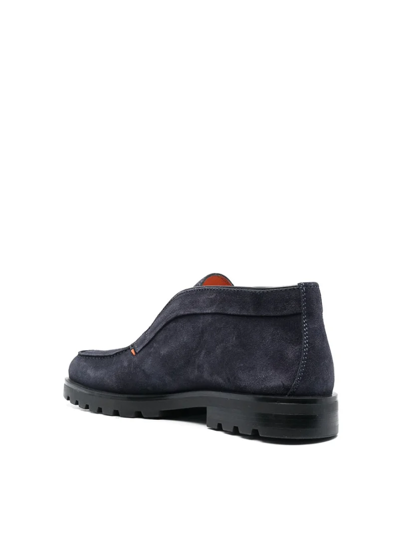 Велурени боти 'Slip-on style' Santoni — снимка 3